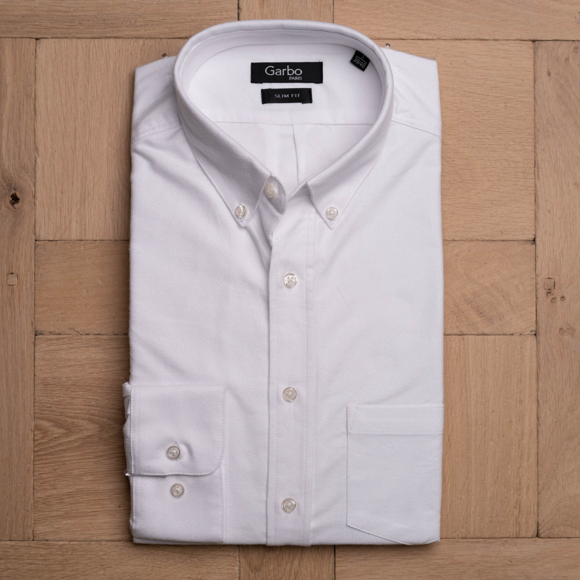 Chemise Col SOHO – Blanc 5369-009 – H25-SOHO-OXFORD-06674